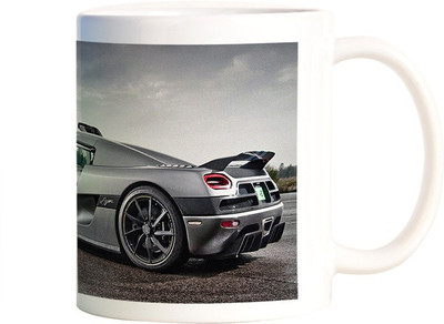 

Rangeele Inkers Koenigsegg agera r Ceramic Mug(300 ml), Multicolor