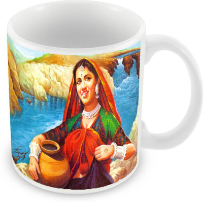 

Sleep Nature's SN-MG-267 Ceramic Mug(350 ml), Multicolor