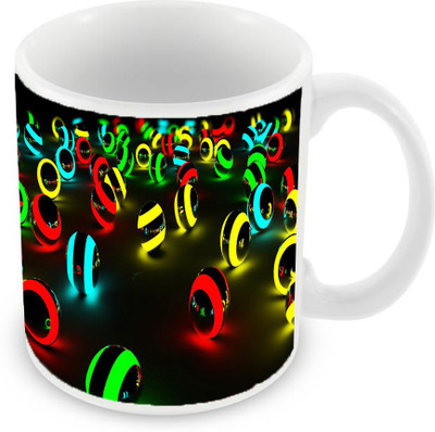 

Sleep Nature's SN-MG-11 Ceramic Mug(350 ml), Black