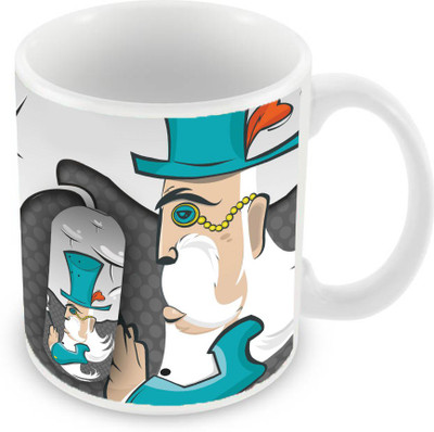 

Sleep Nature's SN-MG-2311 Ceramic Mug(350 ml), Multicolor
