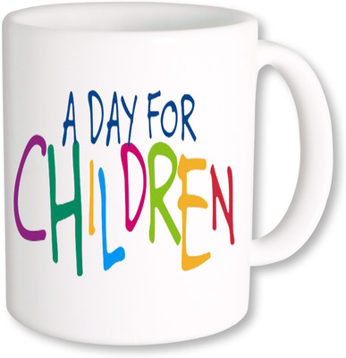 

PhotogiftsIndia Day For Children Happy Children Day Ceramic Mug(325 ml), Multicolor