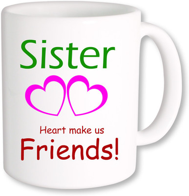 

PhotogiftsIndia Friends 014 Coffee Ceramic Mug(350 ml), Multicolor