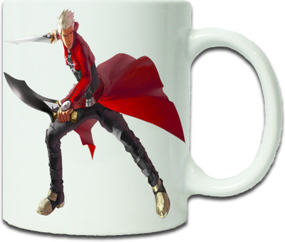 

Maison N Mode Soard Man Coffee Ceramic Mug(330 ml), Multicolor