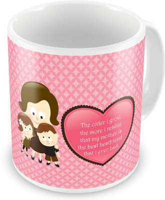 

Kaarigar Coffees Ceramic Mug(705 ml), Pink