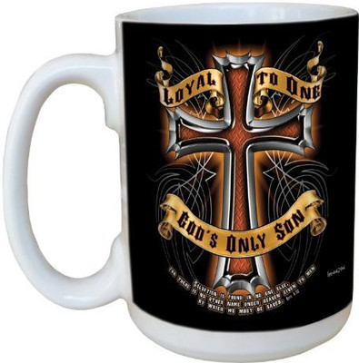

Tree-Free Greetings Greetings lm44294 Loyal to One: Acts 4:12 Ceramic with Full-Sized Handle, 15-Ounce Ceramic Mug(60 ml), Multicolor
