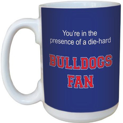 

Tree-Free Greetings Greetings lm44763 Bulldogs College Basketball Ceramic with Full-Sized Handle, 15-Ounce Ceramic Mug(60 ml), Multicolor