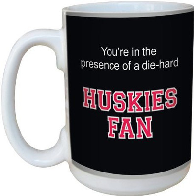 

Tree-Free Greetings Greetings lm44827 Huskies College Basketball Ceramic with Full-Sized Handle, 15-Ounce Ceramic Mug(60 ml), Multicolor