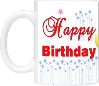 

Simbright green doll birthday Ceramic Mug(350 ml), Multicolor