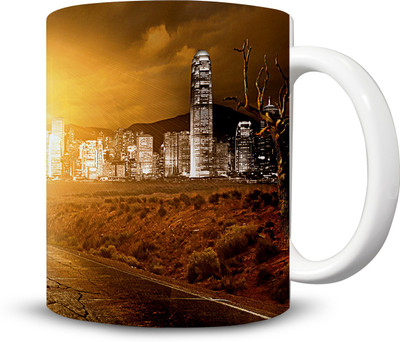 

Ackme Design Hollywood Tv Shows, The Walking dead Ceramic Mug(325 ml), Multicolor