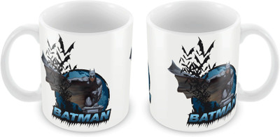 

Posterboy Batman Cape - Blue (Officially Licensed) Ceramic Mug(350 ml), Multicolor
