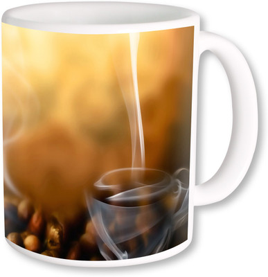 

Heyworlds gifts for coffee design Ceramic Mug(325 ml), Multicolor