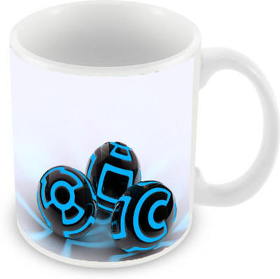 

Sleep Nature's SN-MG-1049 Ceramic Mug(350 ml), Multicolor