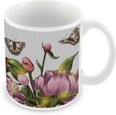 

Sleep Nature's SN-MG-2510 Ceramic Mug(350 ml), Multicolor