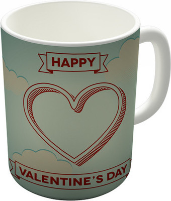 

Shaildha V090 Ceramic Mug(350 ml), Multicolor