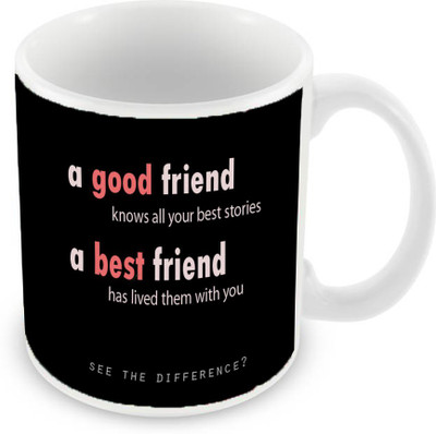 

Sleep Nature's SN-MG-1114 Ceramic Mug(350 ml), Black