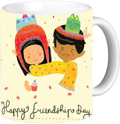 

FRENEMY FriendshipDay012 Ceramic Mug(310 ml), Multicolor