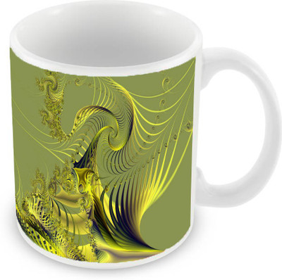 

Sleep Nature's SN-MG-700 Ceramic Mug(350 ml), Gold