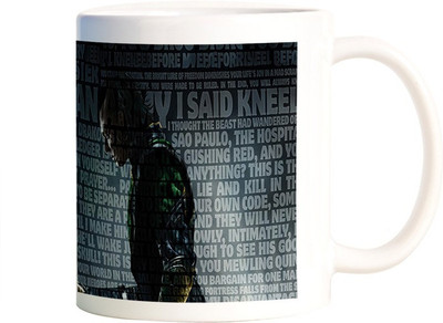 

Rangeele Inkers Loki God Quote Ceramic Mug(300 ml), Multicolor