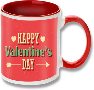 

Heyworlds happy valentine day gifts 0024 Ceramic Mug(325 ml), Multicolor
