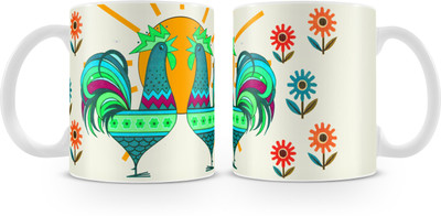 

Posterboy Good Morning Ceramic Mug, Multicolor