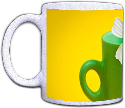 

Shopmillions Flower Ceramic Mug(350 ml)
