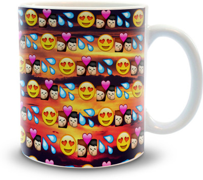 Shoppers Bucket 129 Ceramic Coffee Mug(330 ml)