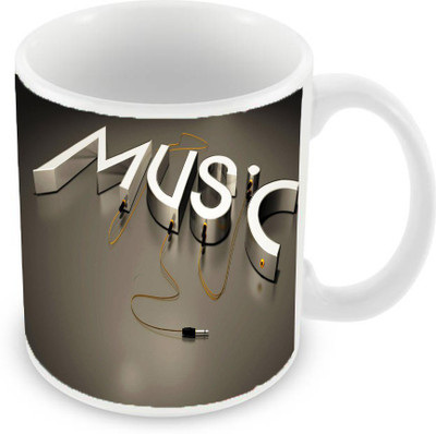 

Sleep Nature's SN-MG-643 Ceramic Mug(350 ml), Brown