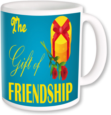 

PhotogiftsIndia Happy Friendship Day 058 Ceramic Mug(350 ml), Multicolor
