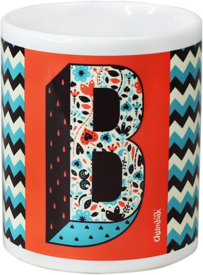 

Chumbak MG28 Ceramic Mug(300 ml), Multicolor