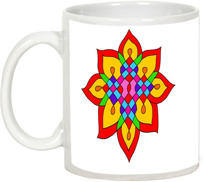 

AllUPrints Gifts For Diwali - May This Deepawali Bring All Joy Ceramic Mug(325 ml), White