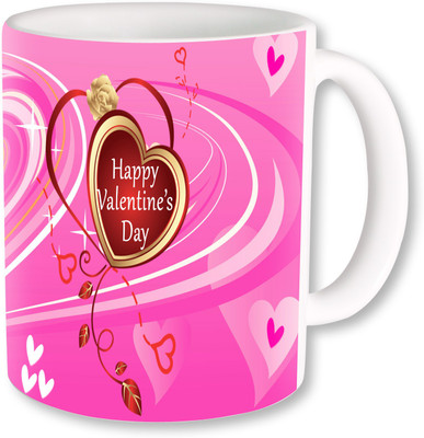 

PhotogiftsIndia happy valentine day 032 Ceramic Mug(325 ml), Multicolor