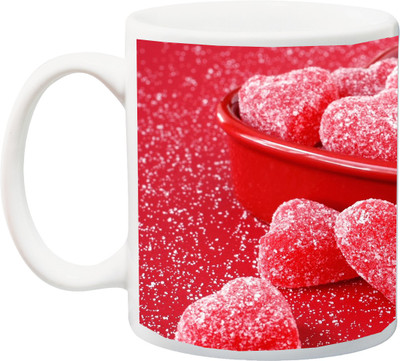 

ME&YOU Gift for Husband/Wife/Girlfriend/Boyfriend/Lover;"Beautiful Special red valentines Day for love HD printed Ceramic Mug(325 ml), Multicolor