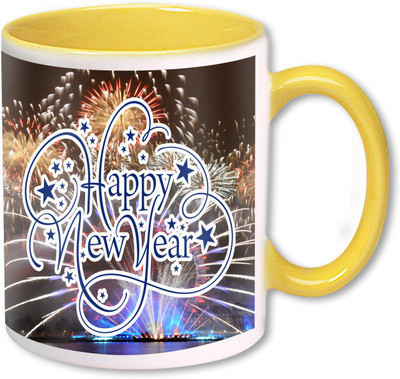 

Heyworlds new year gifts 0066 Ceramic Mug(325 ml), Multicolor