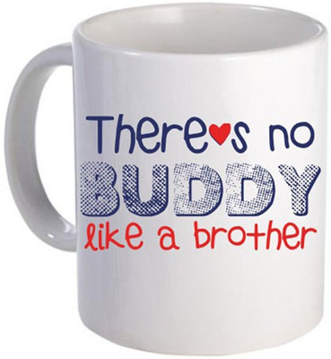 11% OFF on GIFTSMATE Mug For Buddy Brother Ceramic Coffee Mug(330 ml) 11% OFF on GIFTSMATE Mug For Buddy Brother Ceramic Coffee Mug(330 ml)
