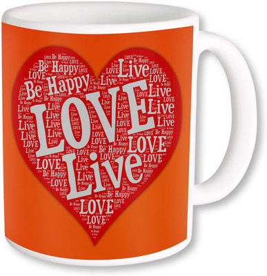 

Heyworlds love live happy valentine day gifts 01 Ceramic Mug(325 ml), Multicolor