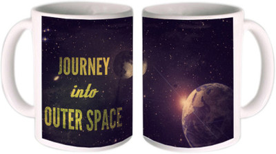 

Shopmillions Journey Into Outer Space Ceramic Mug(300 ml)