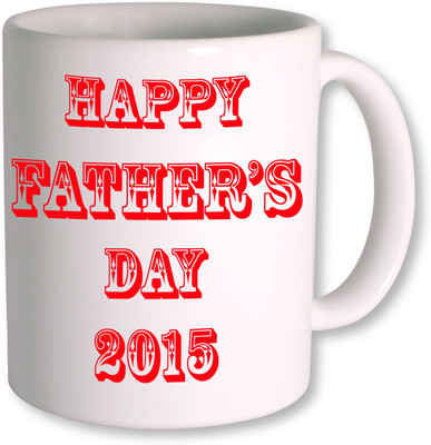 

PhotogiftsIndia Happy Fathers Day 160 Ceramic Mug(350 ml), White