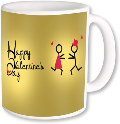 

Heyworlds happy valentine day gifts 006 Ceramic Mug(325 ml), Multicolor