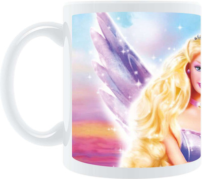 

AB Posters Barbie (F) Ceramic Mug(400 ml), Multicolor