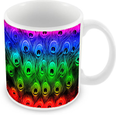 

Sleep Nature's SN-MG-100 Ceramic Mug(350 ml), Multicolor