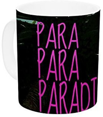 

Kess InHouse InHouse Nika Martinez Exotic Paradise Ceramic Coffee, 11 oz, Multicolor Ceramic Mug(60 ml)
