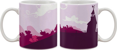 

Artifa Pink Pony Art Porcelain, Ceramic Mug(350 ml), Multicolor