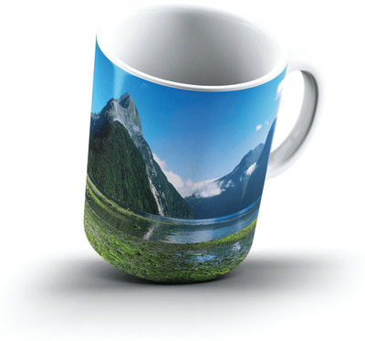 

Ucard Mitre Peak Milford Sound New Zealand2491 Bone China, Ceramic, Porcelain Mug(325 ml), Multicolor
