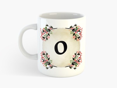 

Deeher Gifts O' Name Initials - Ceramic Mug(350 ml), Multicolor