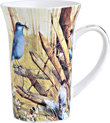 

Aspirationz Az-ME-1884 Bone China, Porcelain Mug(390 ml), Multicolor