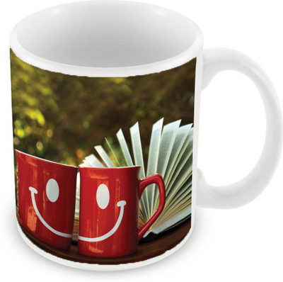 

Sleep Nature's SN-MG-1655 Ceramic Mug(350 ml), Red