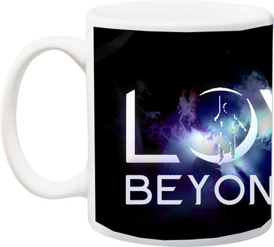 

ME&YOU Gift for Husband/Wife/Boyfriend/Girlfriend/lover;Love Beyond Life HD Printed Ceramic Mug(325 ml), Multicolor