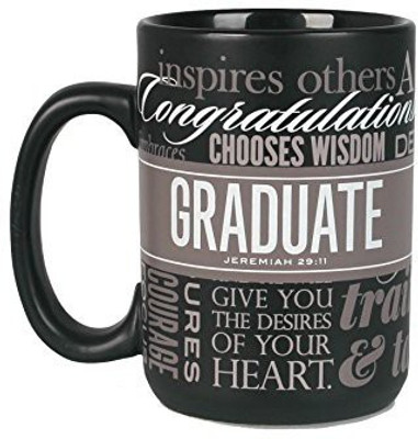 

Lighthouse Christian Products Christian Products Defining Moments Graduate Ceramic, 16 oz Ceramic Mug(60 ml), Multicolor