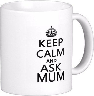 

Exoctic Silver All Occasion 0164 Ceramic Mug(300 ml), Multicolor