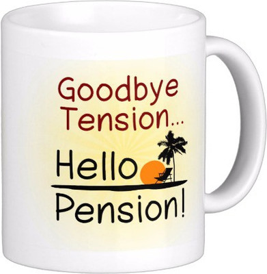 

Exoctic Silver 2nd Innings-Post Retirement CX002 Ceramic Mug(300 ml), Multicolor